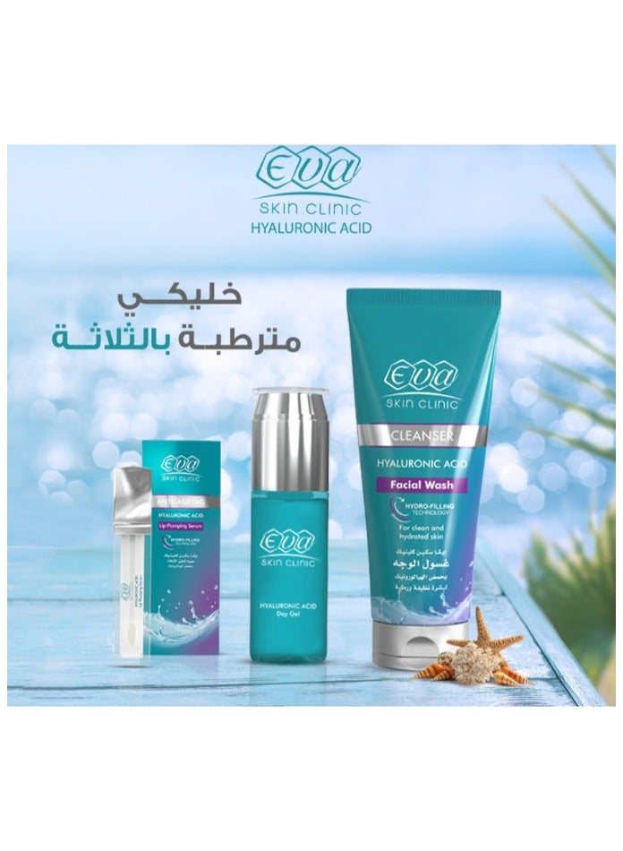 إيفا غسول الوجه بحمض الهيالورونيك من سكين كلينيك - منظف مرطب للوجه - (160 مل) - Image 4