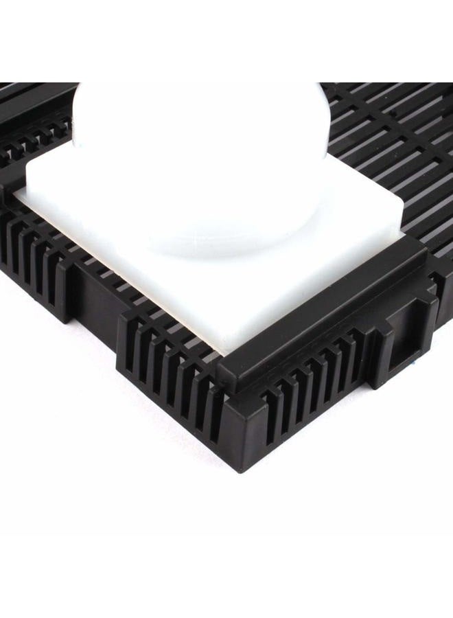 XMHF Aquarium Fish Tank Bottom Under Gravel Filter Board Plate Plastic 16-Pcs - Image 5