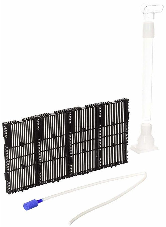 XMHF Aquarium Fish Tank Bottom Under Gravel Filter Board Plate Plastic 16-Pcs - Image 1