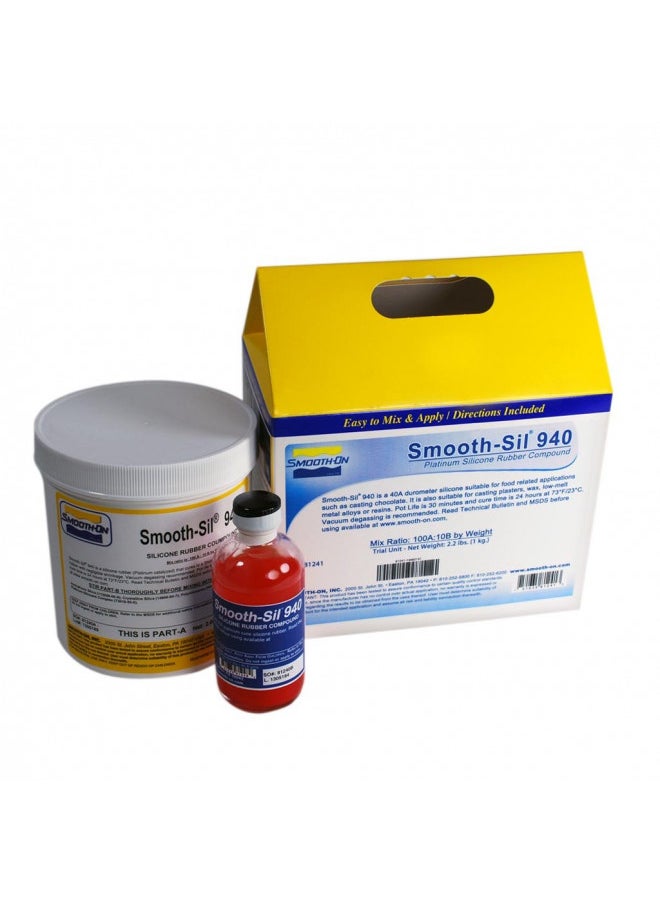 Smooth-On Smooth-SIL 940 - Addition Cure Silicone Rubber Compound - Trial Unit  - Image 1