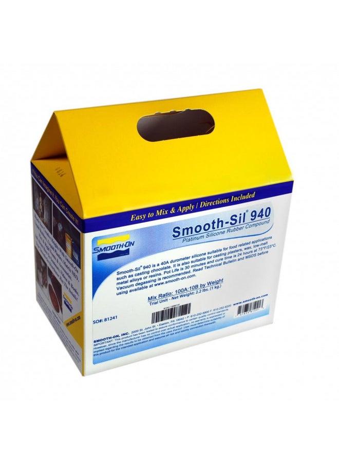 Smooth-On Smooth-SIL 940 - Addition Cure Silicone Rubber Compound - Trial Unit  - Image 2