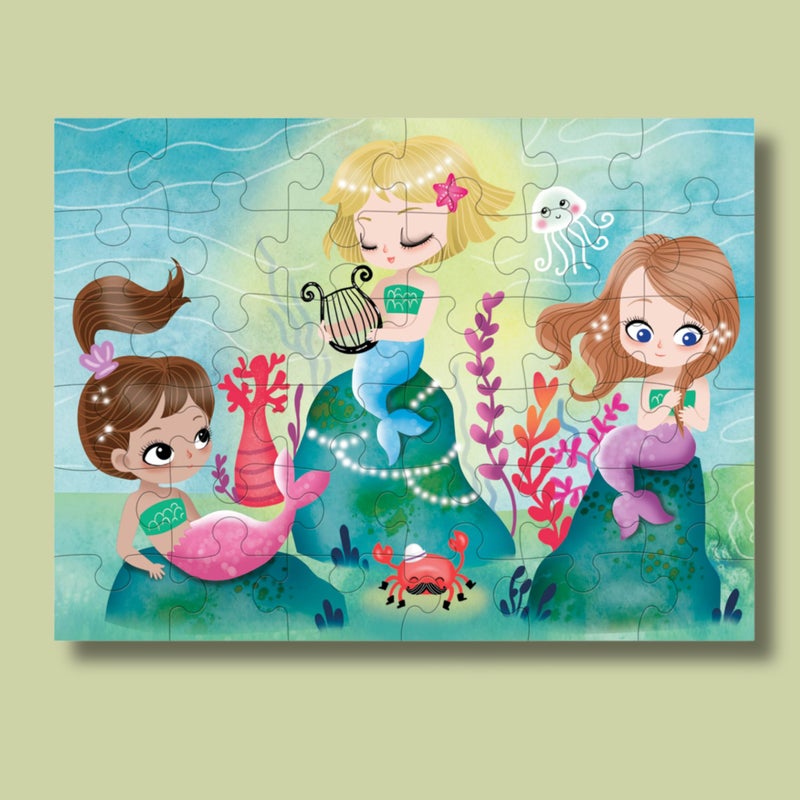 Mudpuppy ألغاز ميدببي - 36 قطعة لغز للسفر featuring مشهد تحت الماء الزاهي نشاط سفر مثالي للأطفال من سن 3 سنوات وما فوق - Image 5