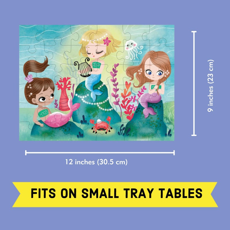 Mudpuppy ألغاز ميدببي - 36 قطعة لغز للسفر featuring مشهد تحت الماء الزاهي نشاط سفر مثالي للأطفال من سن 3 سنوات وما فوق - Image 2