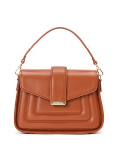 Mokobara MOKOBARA The Reign Handbag Vegan Leather Top Handle Stylish Women Shoulder Bag Top Handle Purse (Truffle)  - Image 1