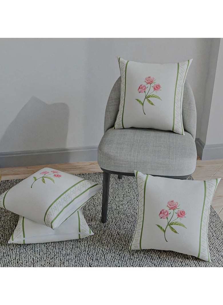 وسادة أزور مخملية مع حشوة 40cm * 40cm  - Image 5