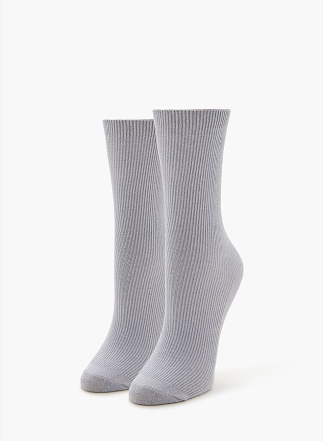 FOREVER 21 Ribbed Crew Socks - Image 2