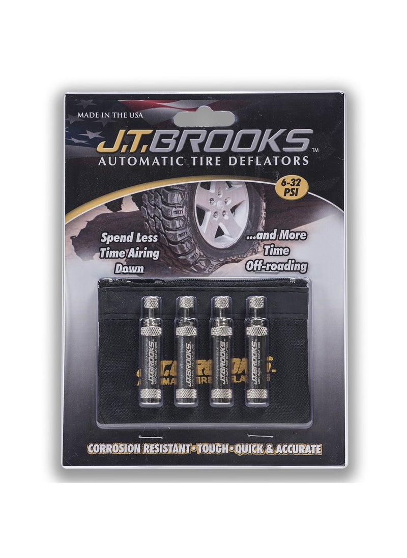 J.T. Brooks J.T. Brooks Automatic Tire Deflators, Set of 4 (ATD4)  - Image 1
