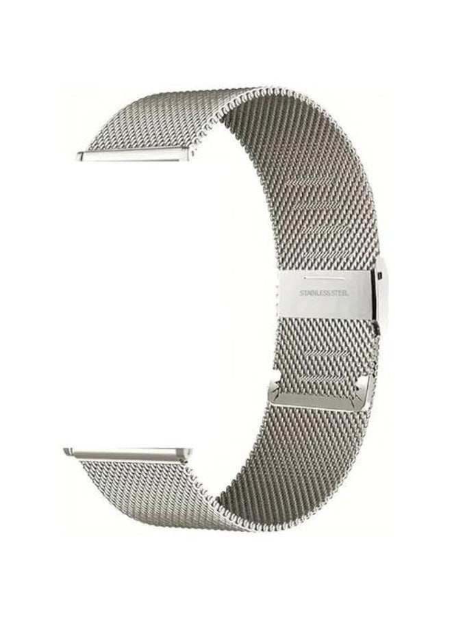 Generic - Optimal Option Stainless Steel Mesh Watch Band With Milanese Ring 44mm/45mm/49mm - Deployable Buckle With Safety, Adjustable Length, Comfortable Starry Wear Experience - Image 1