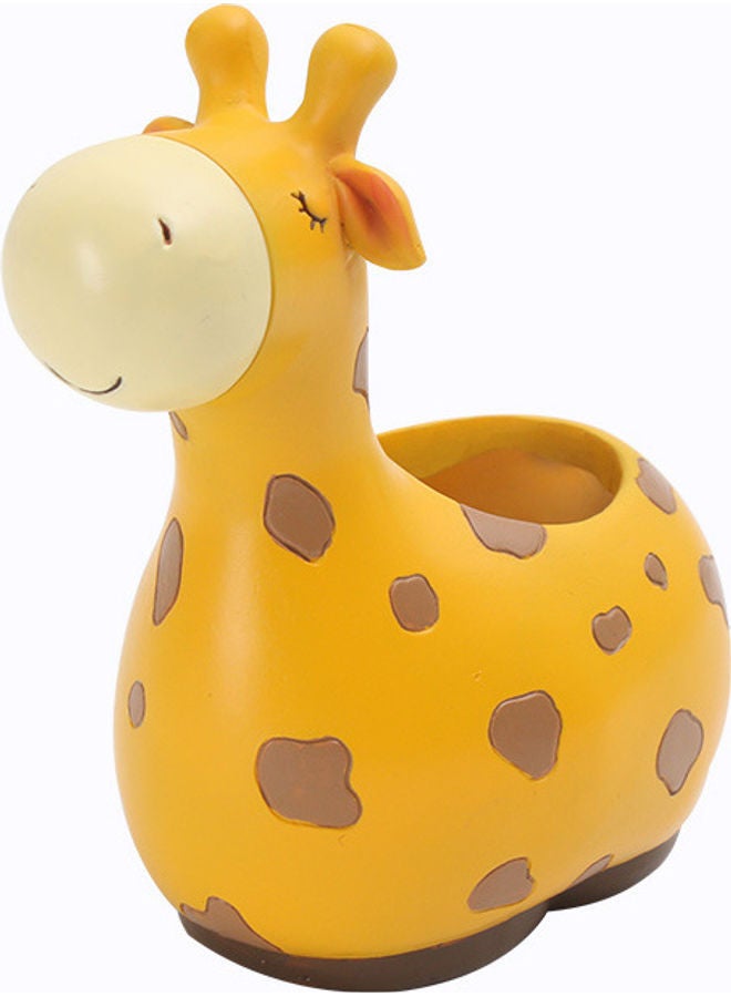 Y&D Small Natural Flower Pot Series - Giraffe Yellow - Image 1