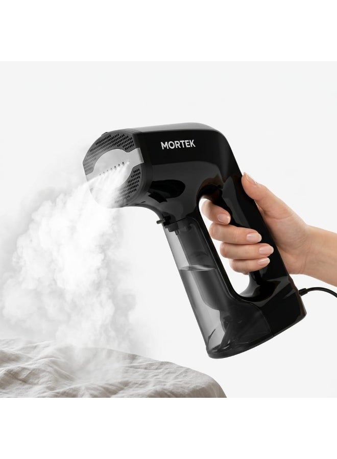 MORTEK SteamVAC™ Portable 2-in-1 Steam & Vacuum Iron – 2500Pa Suction – 30s Fast Heat – Dry Ironing Mode – Display Screen – Travel-Friendly with Free Travel Bag & Heat Glove - Image 2