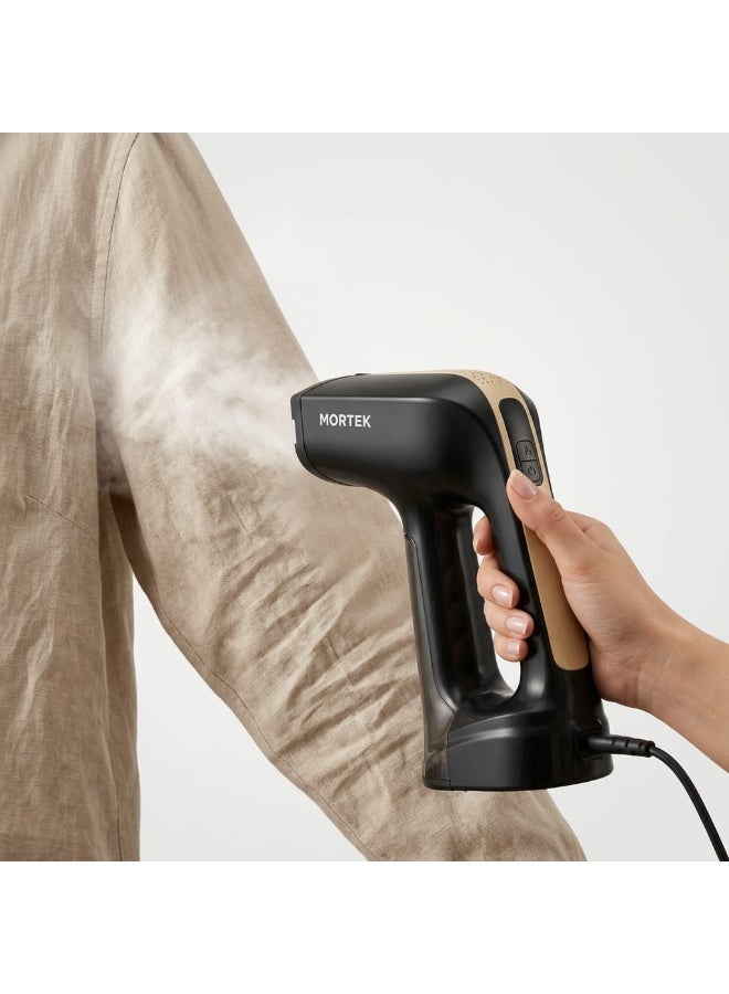 MORTEK SteamVAC™ Portable 2-in-1 Steam & Vacuum Iron – 2500Pa Suction – 30s Fast Heat – Dry Ironing Mode – Display Screen – Travel-Friendly with Free Travel Bag & Heat Glove - Image 3