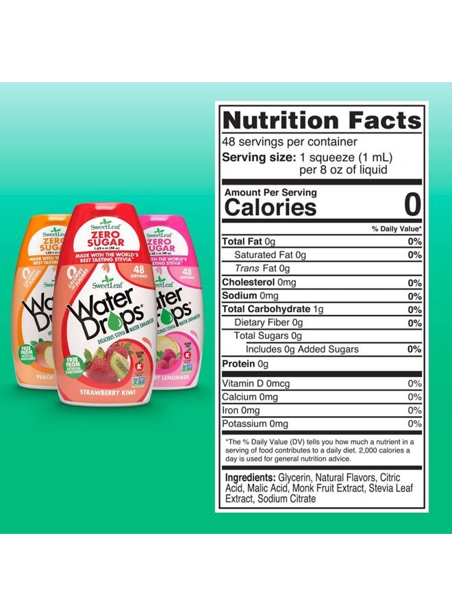 SweetLeaf SWEET LEAF Stevia Natural Water Drops Variety Pack - Image 2