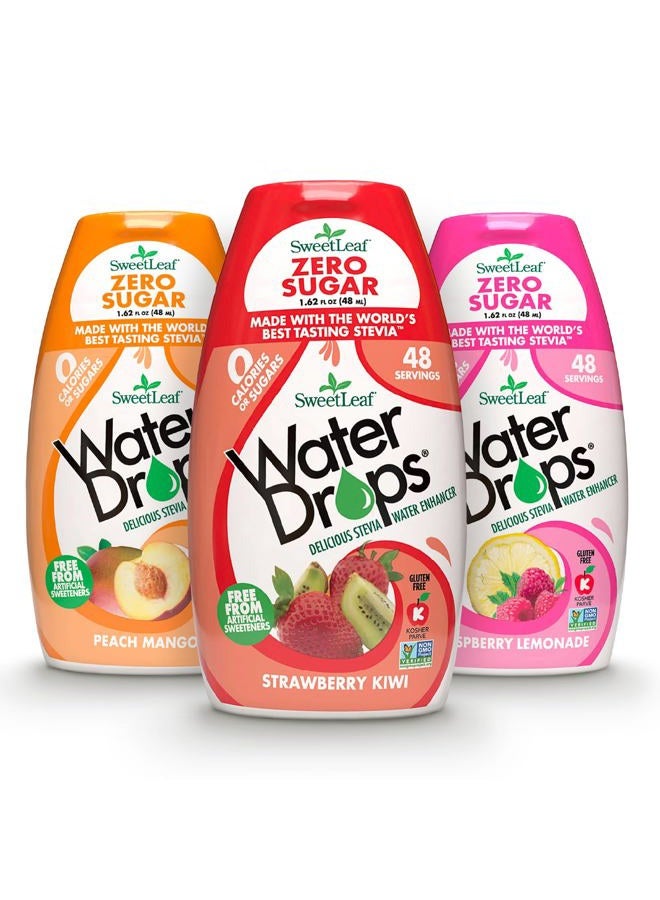 SweetLeaf SWEET LEAF Stevia Natural Water Drops Variety Pack - Image 1