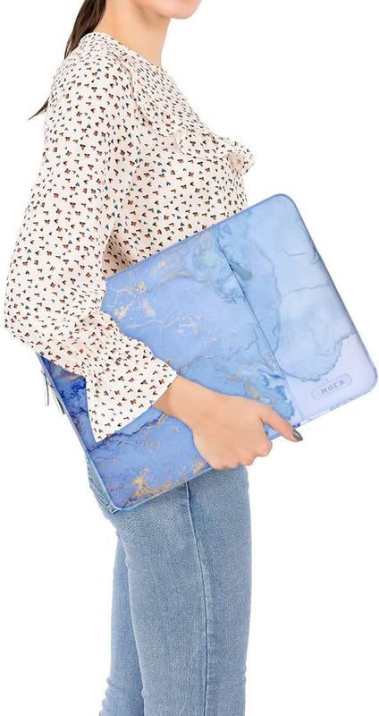 MOCA Laptop Case 13.3 inch, 13-13.3 inch Laptop Sleeve Compatible with MacBook Air/Pro 13/Pro 14 M5 M4 M3 M2 M1, HP Dell ASUS Lenovo,Polyester Vertical Computer Sleeve Bag with Pocket - Image 2