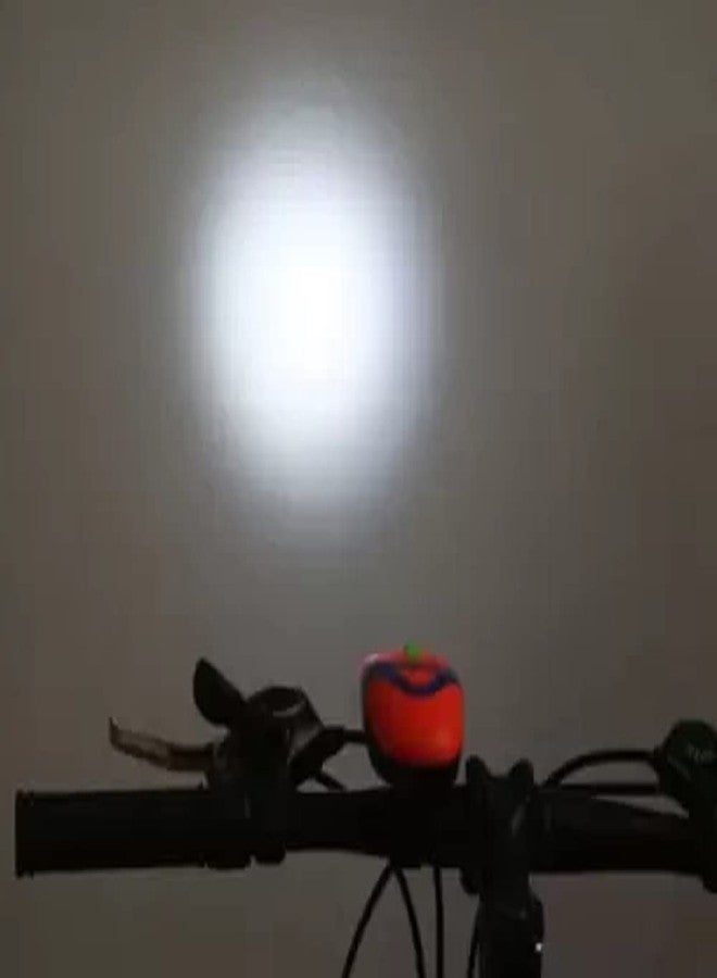 Wavva® Cycle Light (3 Modes) + Cycle Bell Siren Hooter Cycle Bell for Bicycle for Kids Adults Cycle Horn and Light (Multicolor) - Image 3