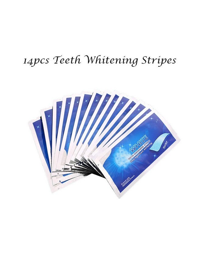 Ceonam Teeth Whitening Stripes Whitening Kit Whitener Strap Kits For Tooth Oral Care No Sensitivity For Teeth Care 14 Pack 28 Strips (28P) - Image 3