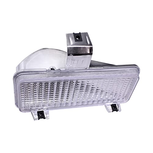 1409KMT C10 Turn Signal Park Lights Front Compatible with 1981-1982 Chevy GMC PU Blazer Jimmy (Set of 2) - Image 4