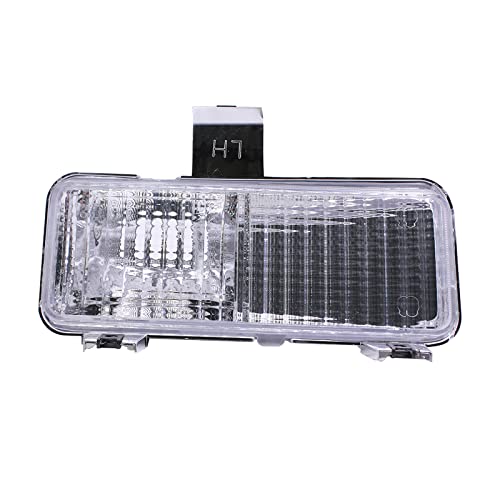 1409KMT C10 Turn Signal Park Lights Front Compatible with 1981-1982 Chevy GMC PU Blazer Jimmy (Set of 2) - Image 3