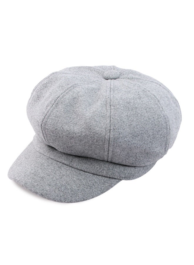 يونيسكس ريترو أسلوب فرنسي بيريت أزياء الخريف والشتاء الصلبة بيريت قبعة للنساء والرجال إكسسوارات العطلة الفنان الكلاسيكي قبعة - Image 4