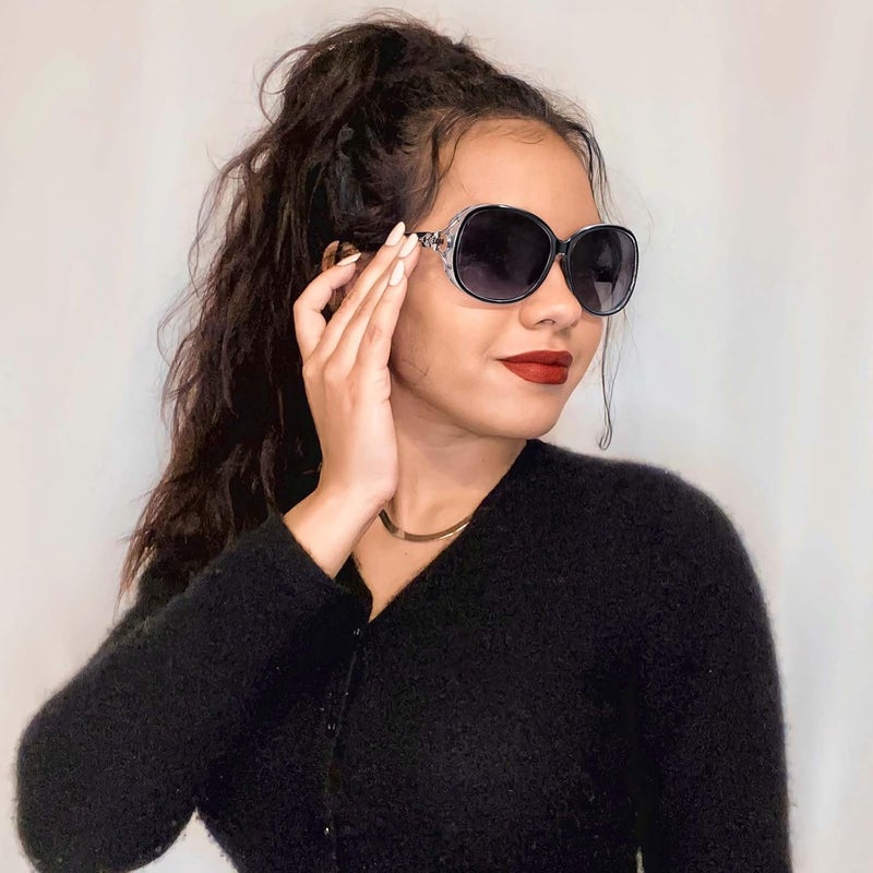 FIMILU Sunglasses for Women Trendy Polarized Sunglasses Oversized Big Sun Glasses Ladies Shades UV Protection | Fits Over Glasses ≤5.4"x1.65". Side Shields Block Sun & Wind. Weighs Only 1.1 oz—Light enough for All-day Comfortable Driving - Image 2