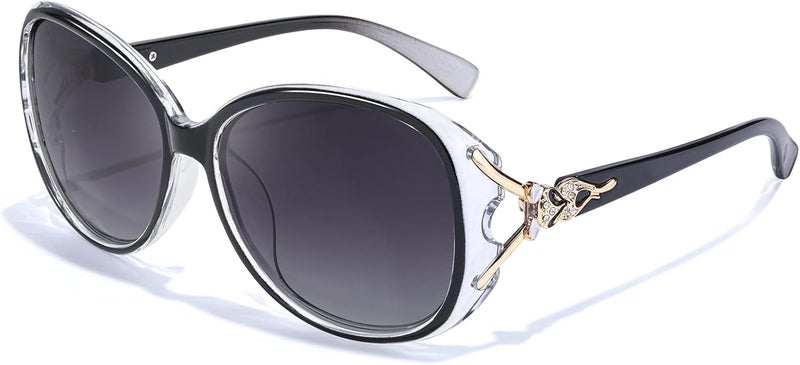 FIMILU Sunglasses for Women Trendy Polarized Sunglasses Oversized Big Sun Glasses Ladies Shades UV Protection | Fits Over Glasses ≤5.4"x1.65". Side Shields Block Sun & Wind. Weighs Only 1.1 oz—Light enough for All-day Comfortable Driving - Image 1
