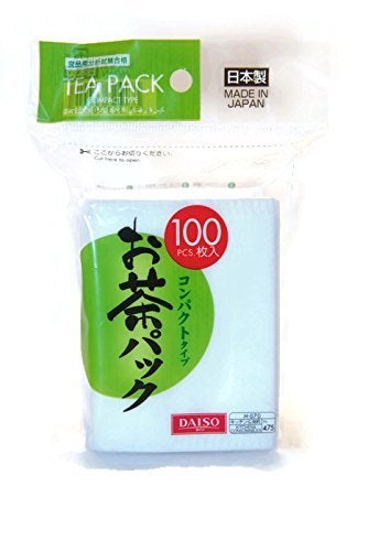 Daiso Japan 100pcs Disposable Filter Bags for Loose Tea