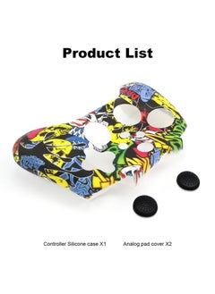 X-level Soft Silicone Protective Case Cover for Xbox Series S/X Controller, Non-Slip No Interference Skin Protector Case Full Protection Cover for Xbox Series S/X Wireless Controller with 2 Thumb Grip Caps  - Image 4