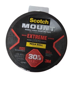3M Scotch Mount 414H Long Double Sided Mounting Tape Mega Roll 25.4 mm x 10.16 m 1 Pieces  - Image 1