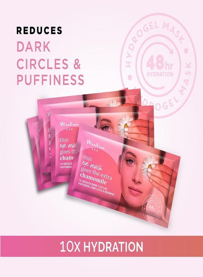 Mintree Rejuvenating Under Eye Mask - Reduces Dark Circles, Puffiness & Fine Lines For A Brighter, Youthful Look, Cooling Eye Mask for Soothing & Hydrating Under Eye Area - 12 gm X 4 (Pack Of 4) - Image 4