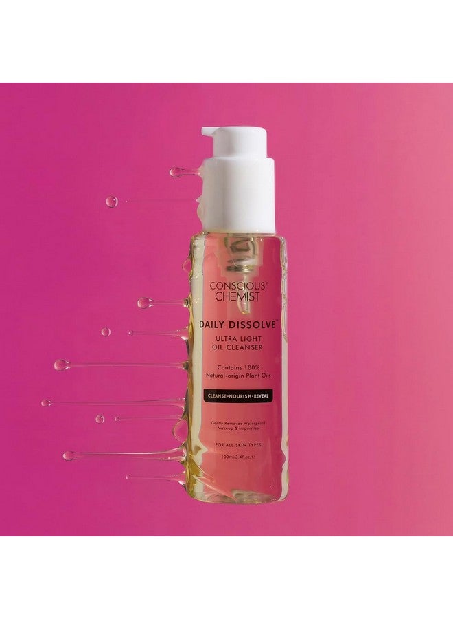 كيميائي واعي منظف الوجه بالزيت الخفيف للغاية (100 مل) بالزيتون | يزيل المكياج والشوائب للحصول على بشرة ناعمة ومتوهجة | زيوت طبيعية 100% | القسوة المجانية - Image 2