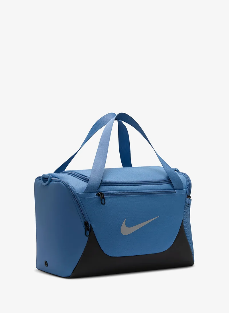 Nike INDIGO STORM/BLACK/(REFLECT SILVER) Extra Small Brasilia Duffel Bag  | Best Price UAE