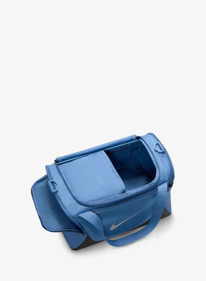 Nike INDIGO STORM/BLACK/(REFLECT SILVER) Extra Small Brasilia Duffel Bag  | Best Price UAE