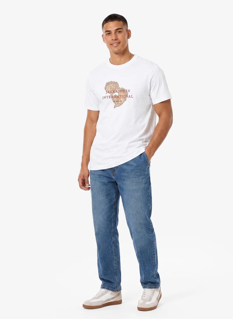 Graphic Crew Neck T-Shirt