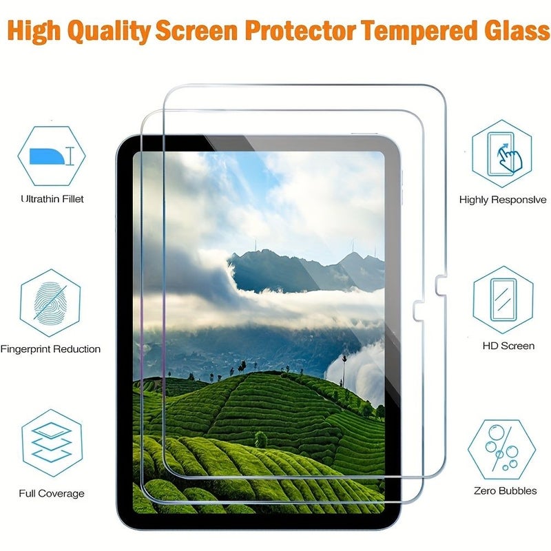 3Pcs 9 7 Inch iPad Tempered Glass Screen Protector Scratch Resistant Transparent Film Easy Install For iPad 9 7 Inch 2018 Generation - Image 4