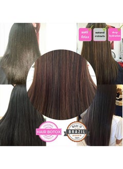 Intensive Brazilian Hair Botox Treatment For All Hair Types, Thermal Activated Hair Mask with Stronger and Long Lasting Volume And Frizz Control. Original formula. Formaldehyde Free.