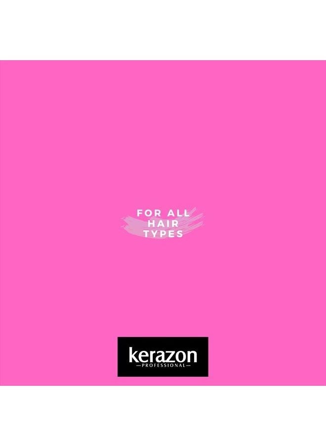 KERAZON - Intensive Brazilian Hair Botox Treatment For All Hair Types, Thermal Activated Hair Mask with Stronger and Long Lasting Volume And Frizz Control. Original formula. Formaldehyde Free. - Image 1