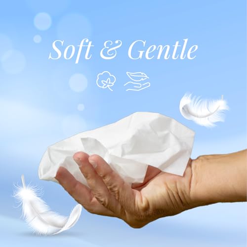 Origami Luxuria 3-Ply Pocket Hanky Tissues | Ultra Soft, High Absorbency, Gentle on Face | Compact & Easy to Carry - Pack of 20 (10 Pulls, 200 Sheets) - Image 2
