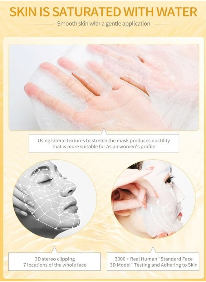 Zozu Face Mask With Fresh Honey Extract 30g For Natural Care Face And Skin Hydration  - Image 4