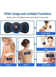 Prime by javaudan 5-Speed Mini Portable USB Rechargeable Body Massager – Electric Leg Foot Muscle Stimulator, EMS Foot Massager Mat for Pain Relief and Relaxation  - Image 5