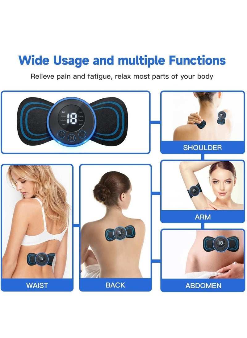 5-Speed Mini Portable USB Rechargeable Body Massager – Electric Leg Foot Muscle Stimulator, EMS Foot Massager Mat for Pain Relief and Relaxation - pzsku/Z8E1DE4C1CF4F882E0699Z/45/_/1701075481/3e89b575-bc9f-4919-a276-bad809deef1a