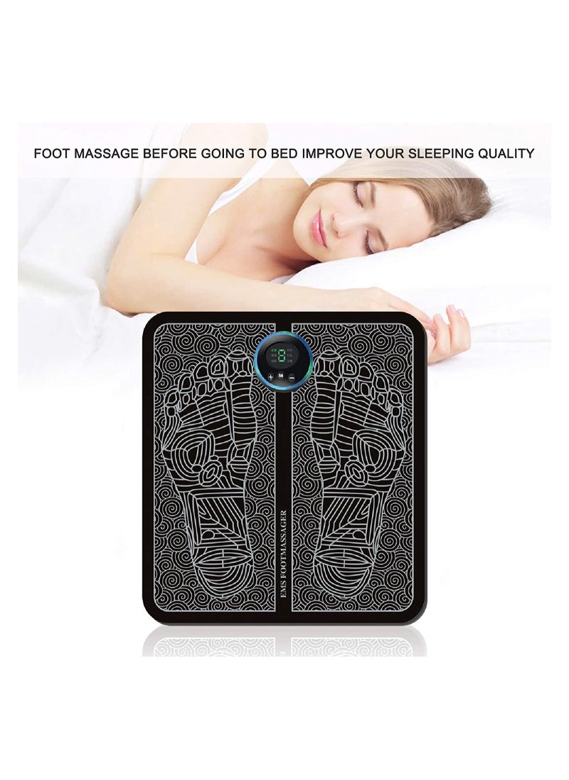 5-Speed Mini Portable USB Rechargeable Body Massager – Electric Leg Foot Muscle Stimulator, EMS Foot Massager Mat for Pain Relief and Relaxation - pzsku/Z8E1DE4C1CF4F882E0699Z/45/_/1701075481/d9ccbf90-010f-4fc7-a027-9114ed90d5a1