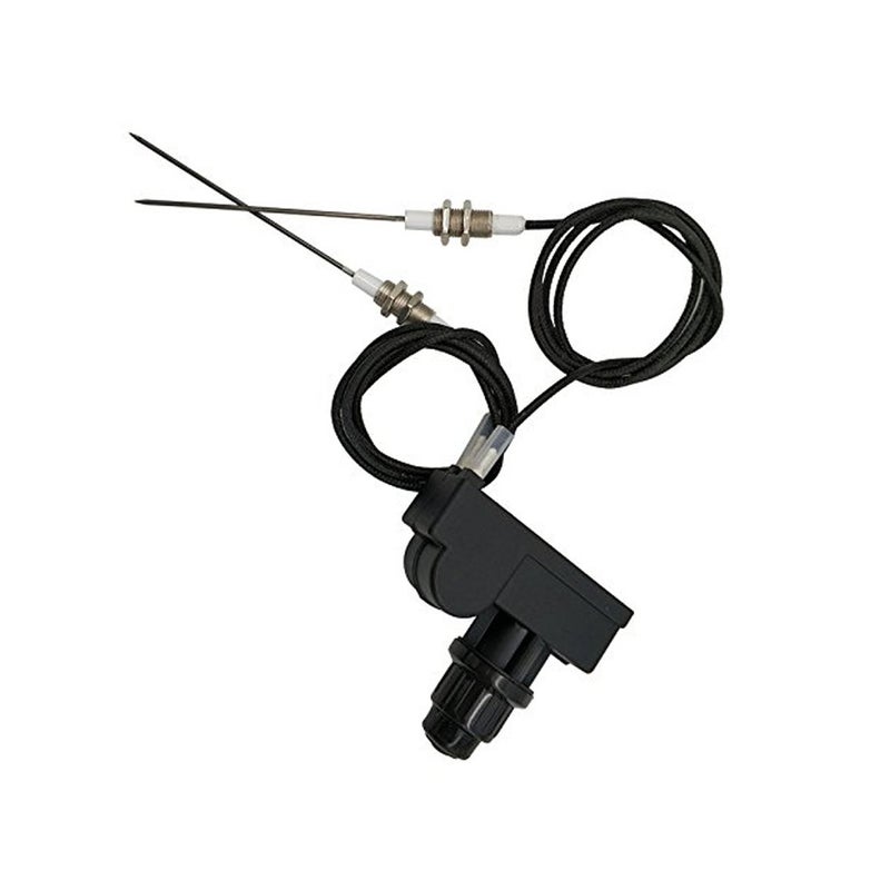 METER STAR Grill Igniter Kit AA Battery Two Exits with Spark Plug Wire Length 1 Meters Long (Two Electrodes) - Image 3