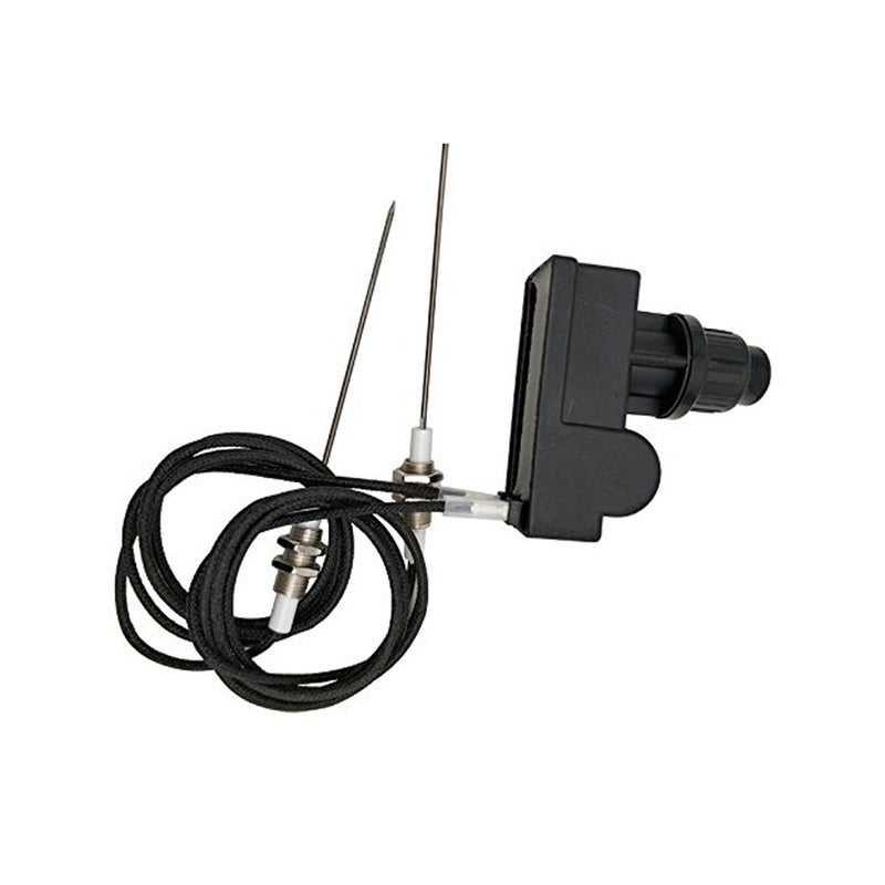METER STAR Grill Igniter Kit AA Battery Two Exits with Spark Plug Wire Length 1 Meters Long (Two Electrodes) - Image 1