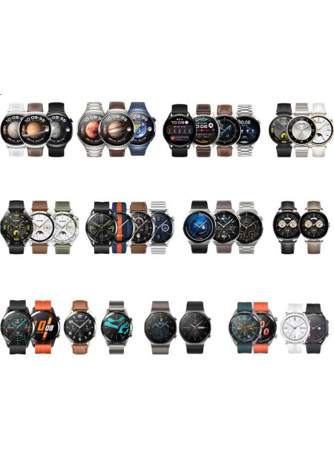 BHO Compatible With Huawei Watch Straps For Gt5Pro/Gt4/Gt3Pro/Gt2, Milanese Loop Watch Band For Watch4Pro/Watch3/Honor Magic2, Magnetic Metal Watch Strap - Image 3