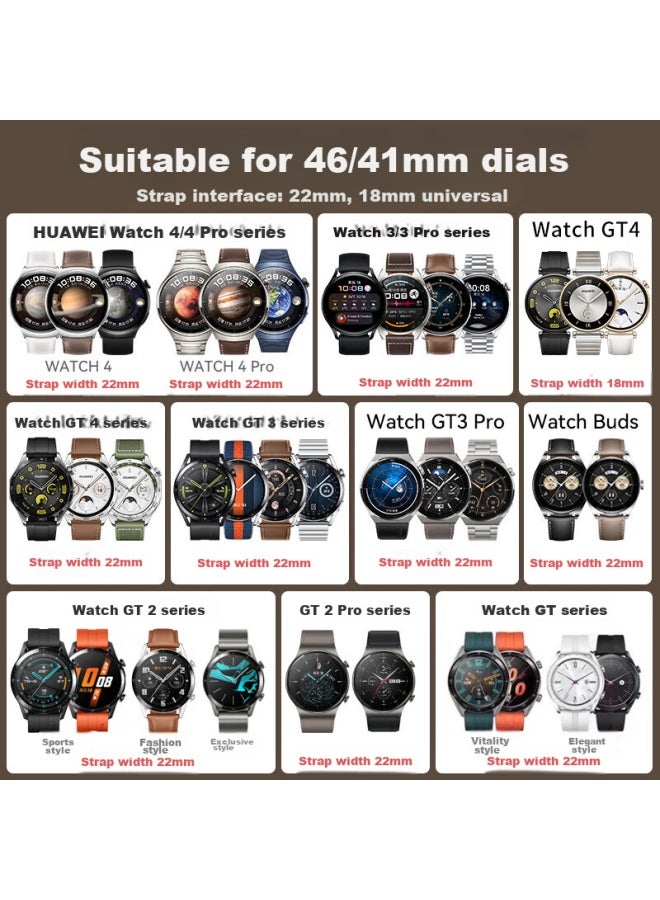 Bho Compatible With Huawei Watch Straps For Gt5pro/gt4/gt3pro/gt2, Milanese Loop Watch Band For Watch4pro/watch3/honor Magic2, Magnetic Metal Watch Strap - Image 2