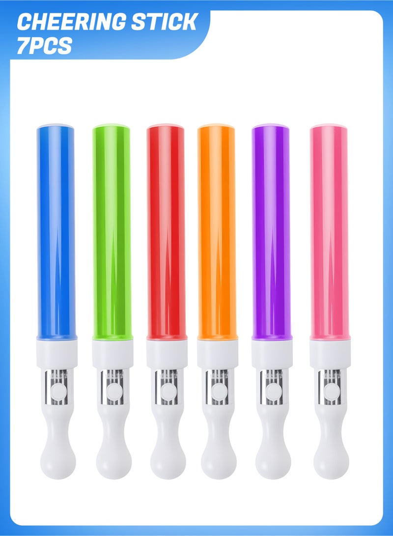 6 Pcs LED Glow Sticks Lightstick Party Glow Stick Penlight Battery Powered for Christmas Raves Camping New Year - Image 2