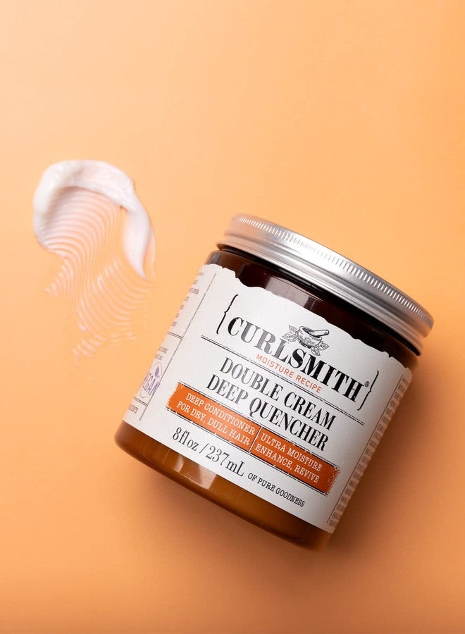 CURLSMITH - Double Cream Deep Quencher - Vegan Moisturising Deep Conditioner for Ultra Dry, Wavy, Curly or Coily Hair (2oz) - Image 5