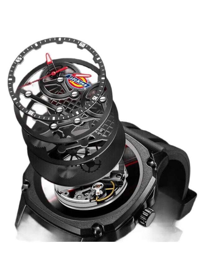 Dickies Men'S Mechanical Watch Trendy Cool Watch Men Hollow Gift Box For Boyfriend Cl-469P1-14Jx-A(A) - Image 2