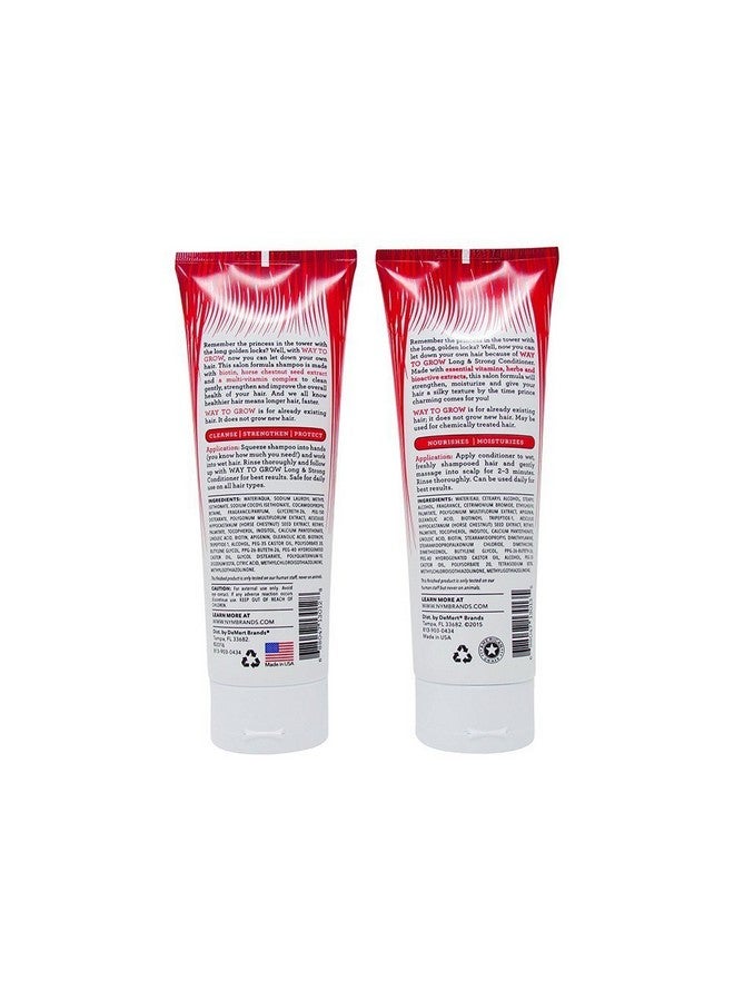Not Your Mother's Way To Grow Damage Protecting Shampoo & Conditioner Duo Pack 8 Oz (1 Of Each) For Longer Stronger Hair - Image 3