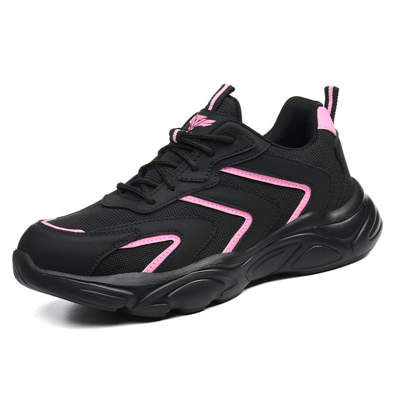 Women's Steel Toe Safety Shoes, Puncture Resistant, Breathable, Lightweight, Wear-resistant, Anti-slip - Image 1